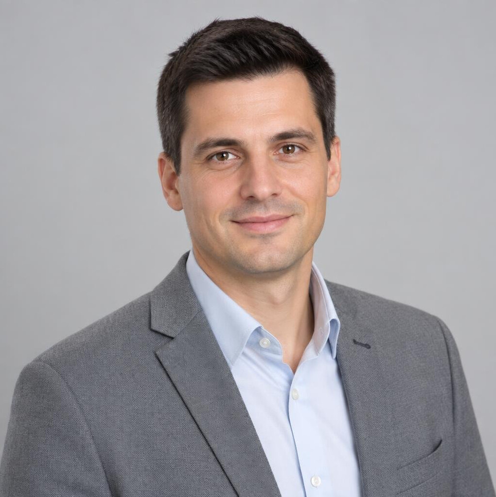 Portrait of a man in business casual clothes